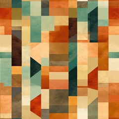Earthy Hues Pattern, abstract pattern, sweet color seamless pattern design, for packing paper, fabric print and banner backgrounds.