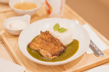 Thai food, curry fusion