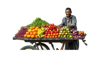 Vegetable and fruit seller Transparent background.png