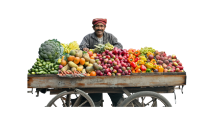 Vegetable and fruit seller Transparent background.png