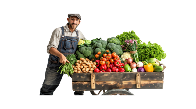 Vegetable and fruit seller Transparent background.png