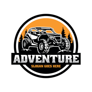 Adventure Vehicle Illustration Logo Vector