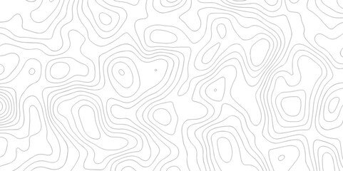 Abstract pattern with lines. Abstract sea map geographic contour map and topographic contours map background. Abstract white pattern topography vector background. Topographic line map background.