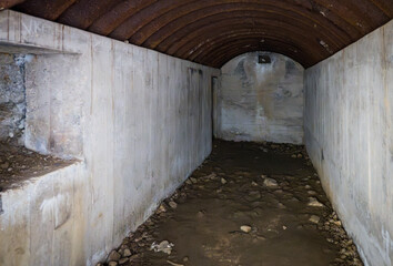 Remains of the important German Strongpoint WN62 (Widerstandsnest 62), which was totally destroyed...