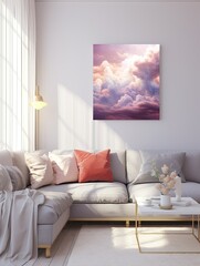 Abstract Cloud Formations Wall Prints: Sky's Imagination