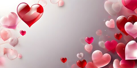 pink and white background