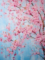 Cherry Blossoms in Springtime: Captivating Wall Prints for an Enchanting Home Decor