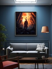 Cinematic Splendor: Iconic Film Stills Wall Art that Immerse You in Classic Moments