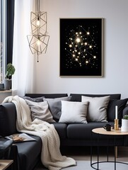 Stargazer Wall Art: Discover Captivating Constellation Maps for Your Space