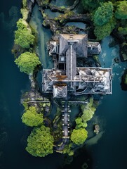 Obraz premium Capturing the World from Above: Drone Photography, Aerial Shots, and Cinematography