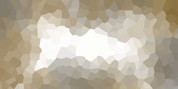 Abstract light beige background with polygon or vector frame. Texture of geometric shapes With shadows and light.abstract mosaic pattern.colorful polygonal design pattern, which consist of triangles..