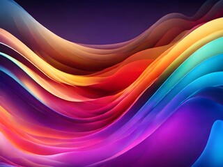 Obraz premium abstract colorful wave background