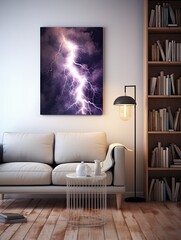 Electric Moments: Lightning Strikes Wall Art