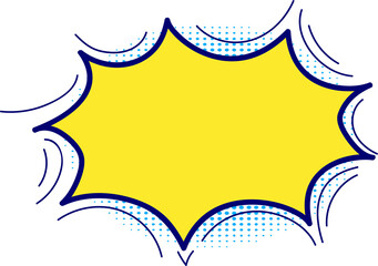 Obraz premium Bubbles for speech design illustration on transparent background.