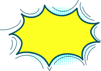 Obraz premium Bubbles for speech design illustration on transparent background.