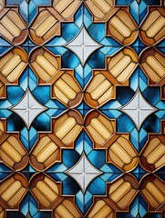 Geometric Patterns Wall Prints: Ornate Tiles for Exquisite Decor