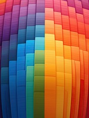 Chromatic Wall Prints: Rainbow Color Spectrum Unleashed