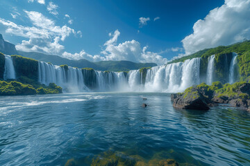 Iguazu Immensity: A Realistic Perspective in Epic Width