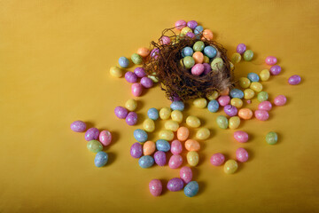 Pastel Colored Eggs