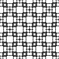 White background with black pattern. Seamless texture for fashion, textile design,  on wall paper, wrapping paper, fabrics and home decor. Simple repeat pattern.