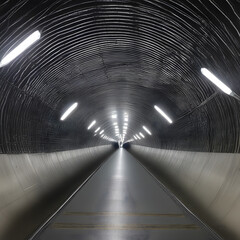 Tunnel tube, AI-generatet