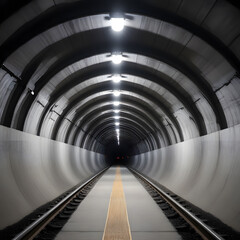 Tunnel tube, AI-generatet