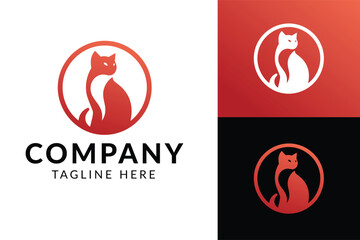 Elegant Feline Logo for Modern Brand Identity