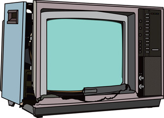 壊れたテレビ（broken tv）(eps)