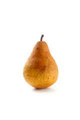 Pear isolated on white background with clipping path..