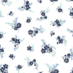 Beautiful floral pattern perfect for textile design,