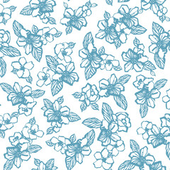 Cute floral pattern perfect for textile design,