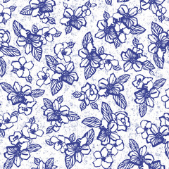 Cute floral pattern perfect for textile design,
