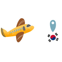 illustration of airplane