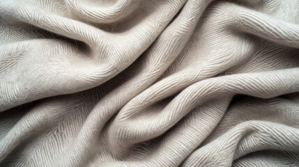 Wrinkled Cashmere Wool Background