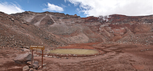 Reise durch Südamerika. Riobamba in Ecuador.