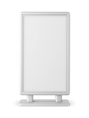 Billboard Advertising Display Stand on white background