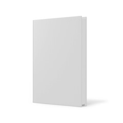 Book on white background