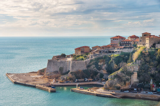 Ulcinj, a town on the southern coast of Montenegro