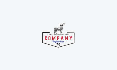 sheep logo design vector template 