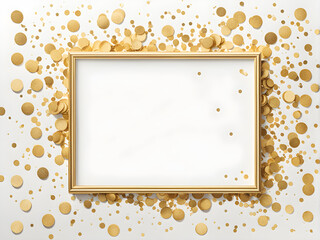 watercolor-illustration-by-greg-rutkowski-a-gold-confetti-frame-minimalist-style-no-background