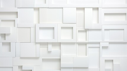 clean geometric white background illustration modern abstract, shape simple, sleek elegant clean geometric white background