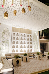 Beautiful romantic elegant wedding decor