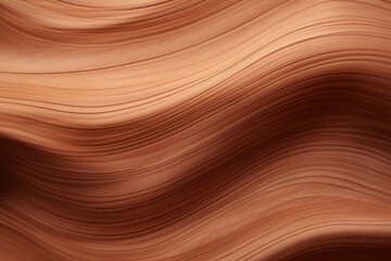 Brown wavy lines forming wood surface in nature.