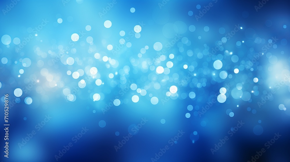 Canvas Prints mesmerizing blue blurry dots: abstract background in high-resolution for creative projects
