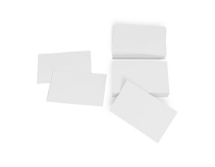 Business Card on white background