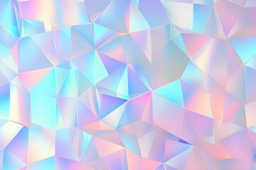 Obraz premium Abstract Geometric Holographic Background.
