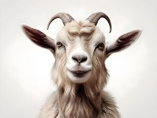Obraz premium portrait of a goat,generative ai