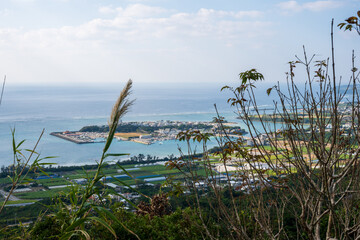 日本の沖縄県のとても美しい風景