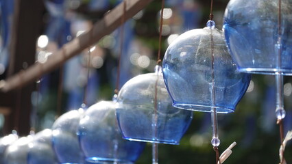 たくさんの風鈴