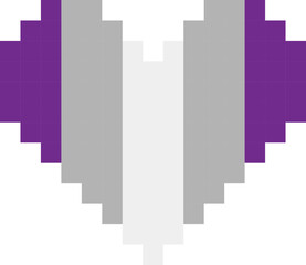 Naklejka premium Graysexual Pride Flag LGBTQ Support